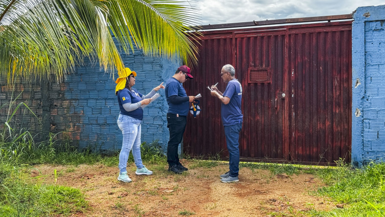 Equipe técnica da Semur realizou o levantamento socioeconômico de todos os moradores