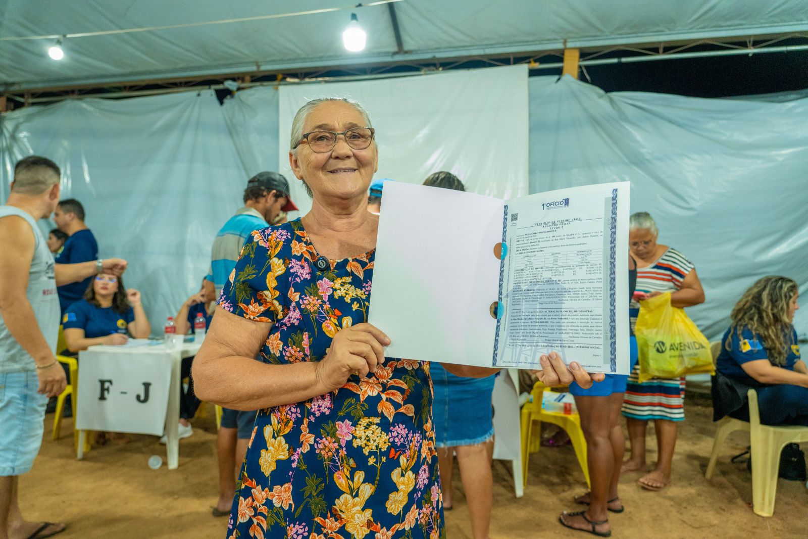 A ação faz parte do programa Regularizar é Progresso