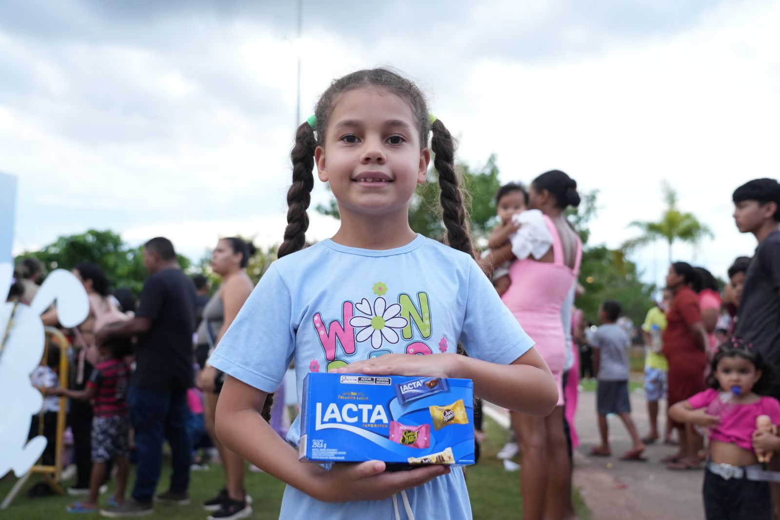 Emanuelly Almeida se encantou com o ambiente