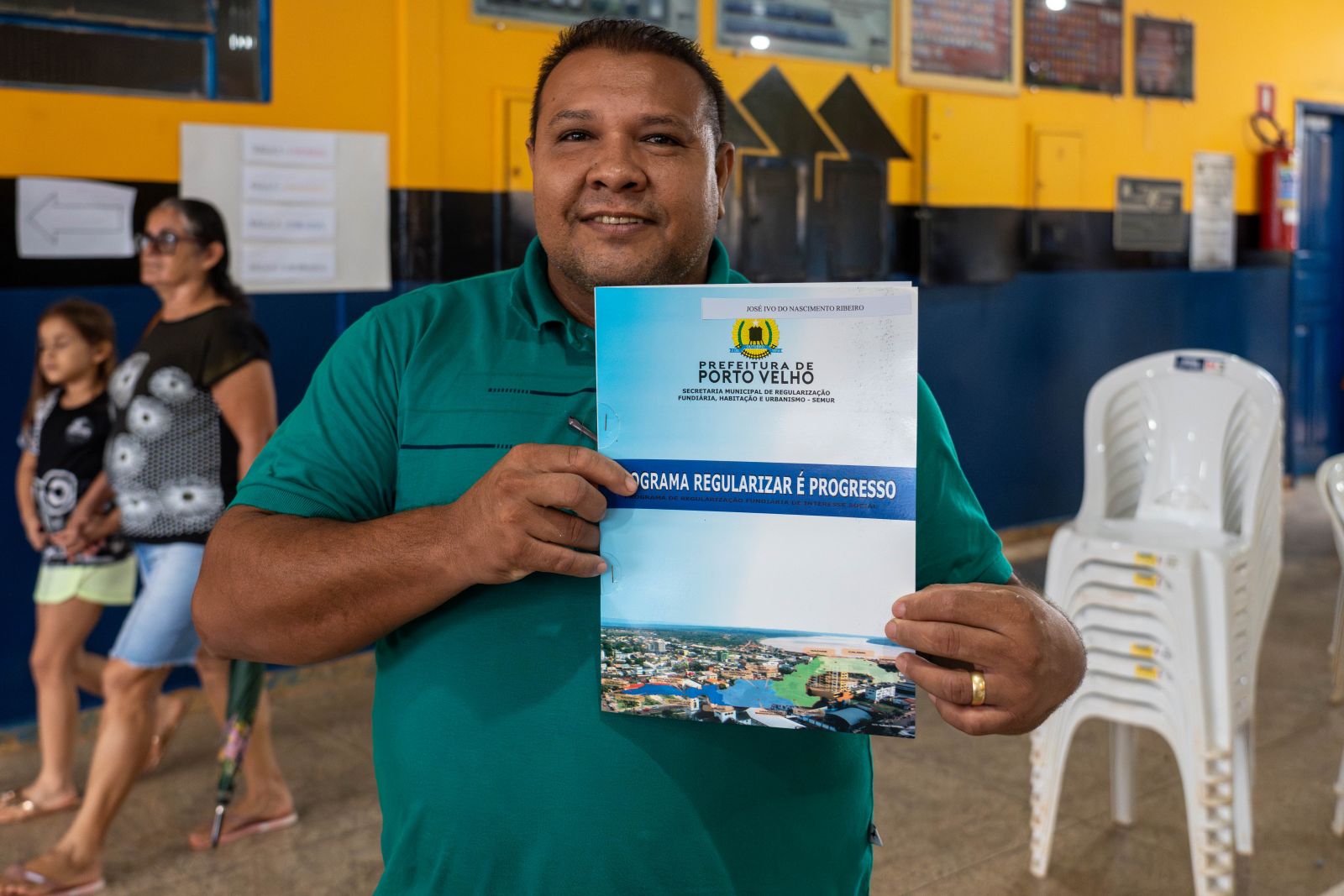 José Ivo do Nascimento tem consciência do peso da escritura e da segurança jurídica que o documento gera