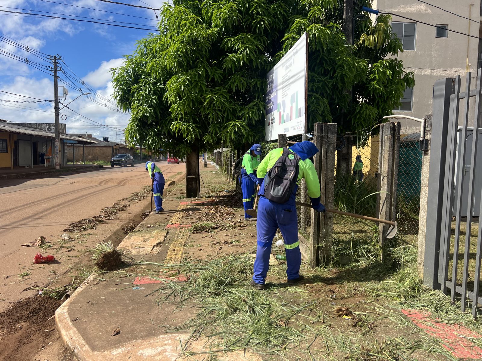 iniciativa contribui diretamente para a melhoria do aspecto urbano