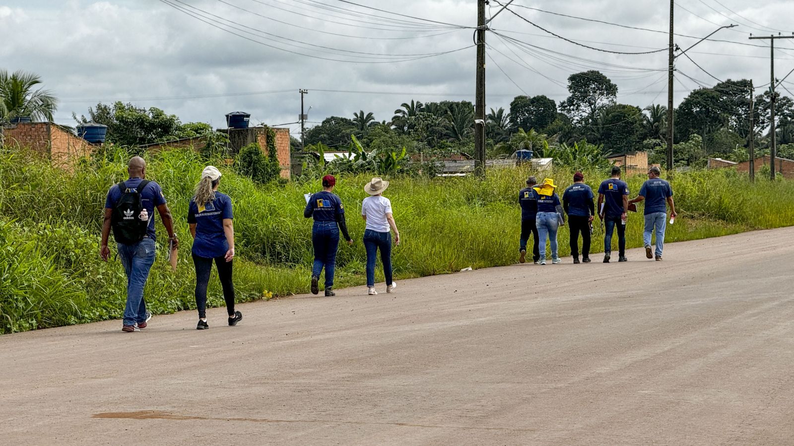 As primeiras etapas são as visitas dos servidores da Semur