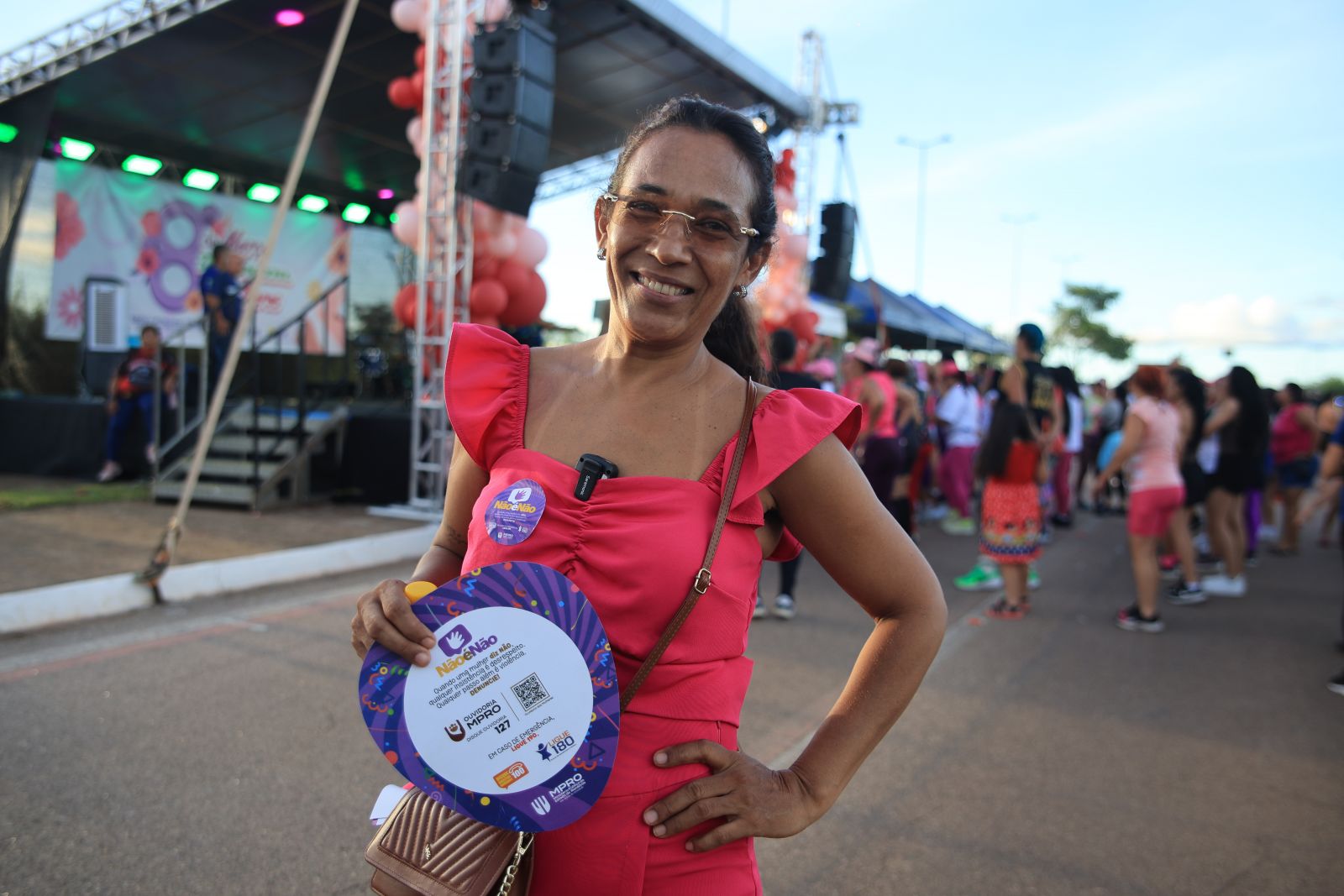 Eu tô amando, porque tem várias coisas pra gente fazer, destacou Suely dos Santos